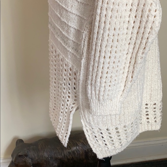 NWT Free People Sweater with Hood Natural Size M - Picture 5 of 7